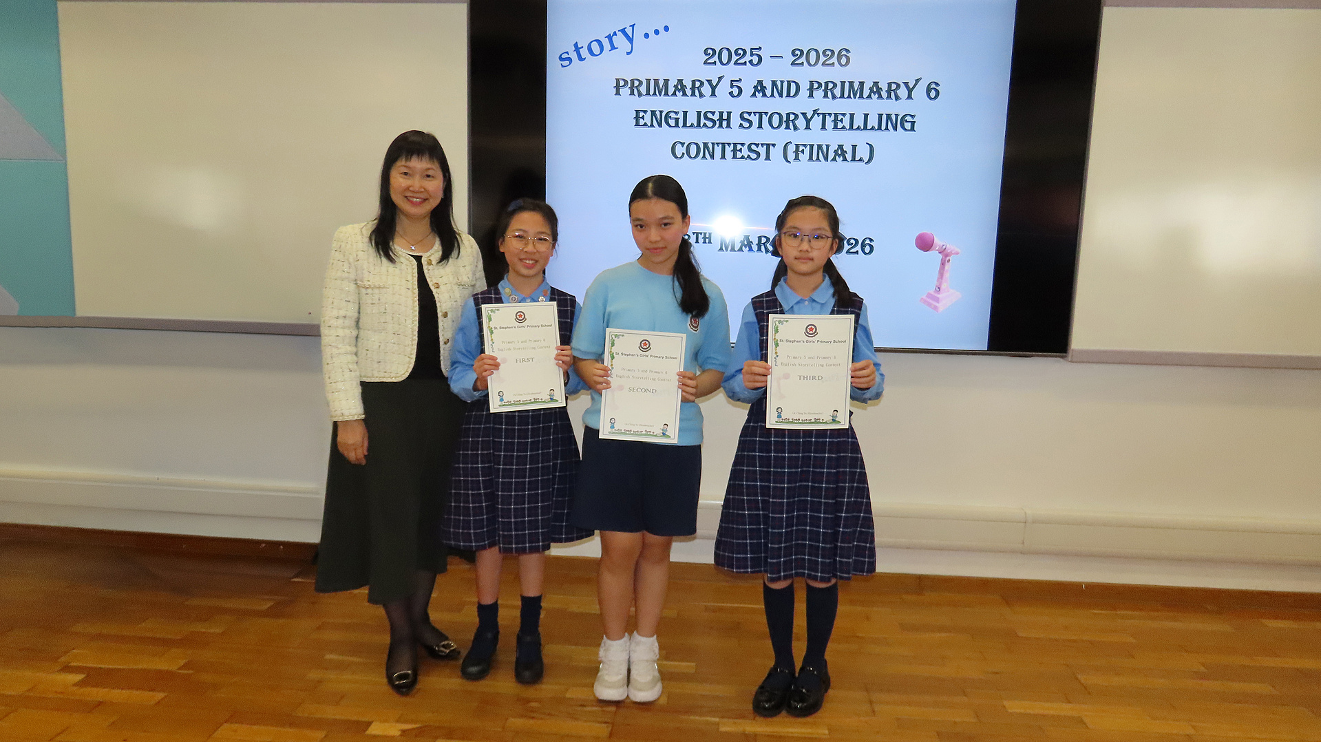 2025 – 2026 Primary 5 and Primary 6 English Storytelling Contest (Final)