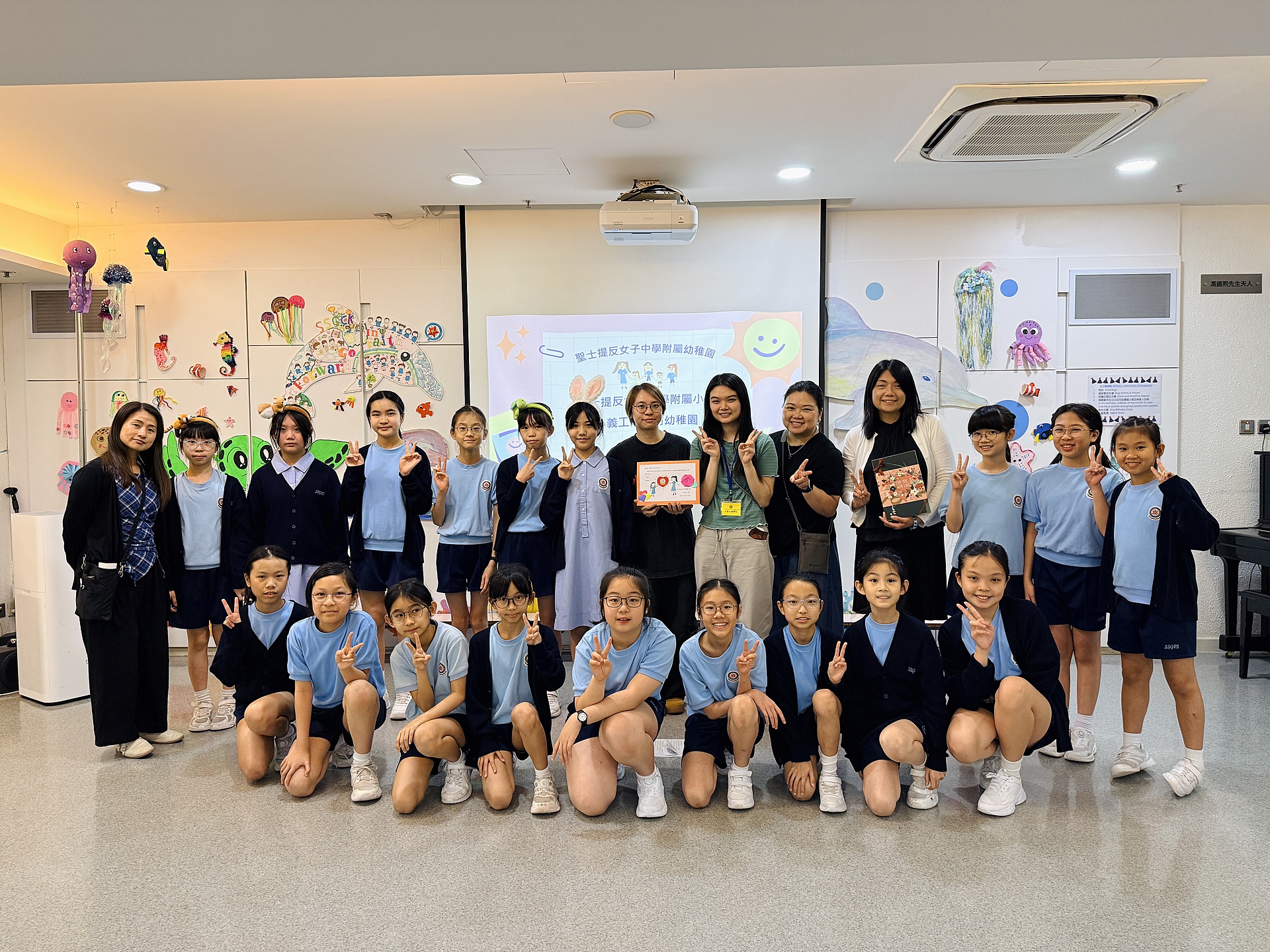 小義工隊探訪本校幼稚園部